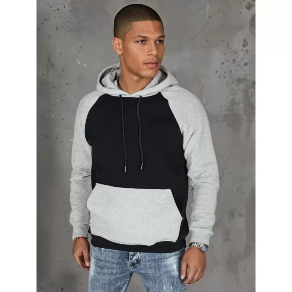  Férfi pulóver DSTREET BX5889 FEKETE 