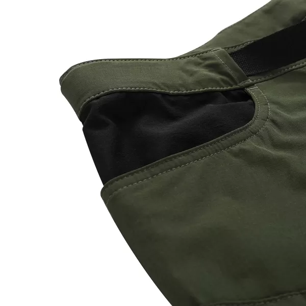  Női softshell nadrág ALPINE PRO AKANA 2 ZÖLD 