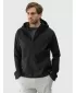 Férfi softshell dzseki 4F WSS25TSOFM313 MÉLYFEKETE