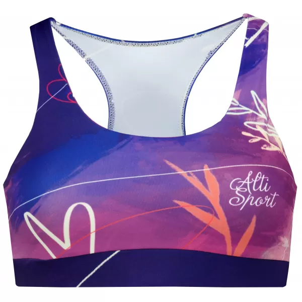  Női sport melltartó prémium ALTISPORT VOJ/ALW083POD01 LILA 