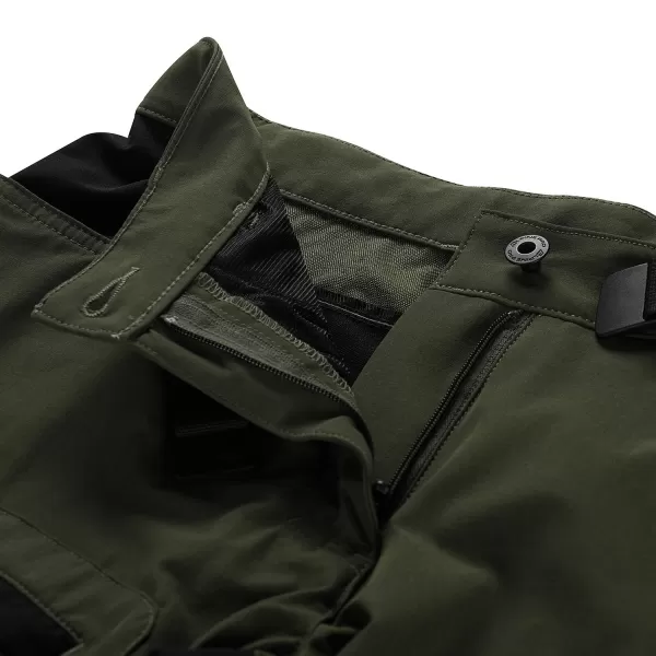  Női softshell nadrág ALPINE PRO AKANA 2 ZÖLD 