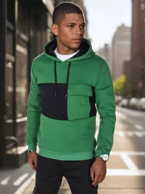 Férfi pulóver DSTREET BX5910 ZÖLD