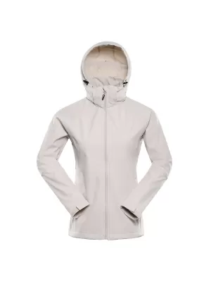 Női softshell dzseki ALPINE PRO HOORA SZÜRKE