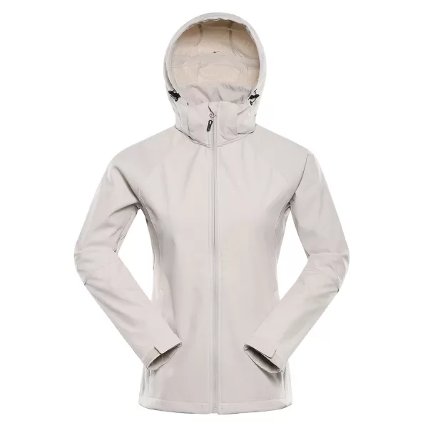  Női softshell dzseki ALPINE PRO HOORA SZÜRKE 