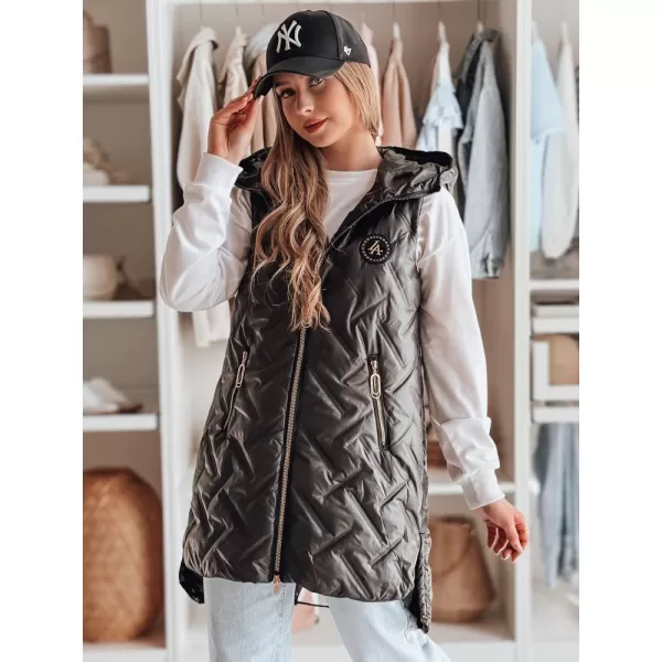  Női kabát DSTREET TY4883 FEKETE 