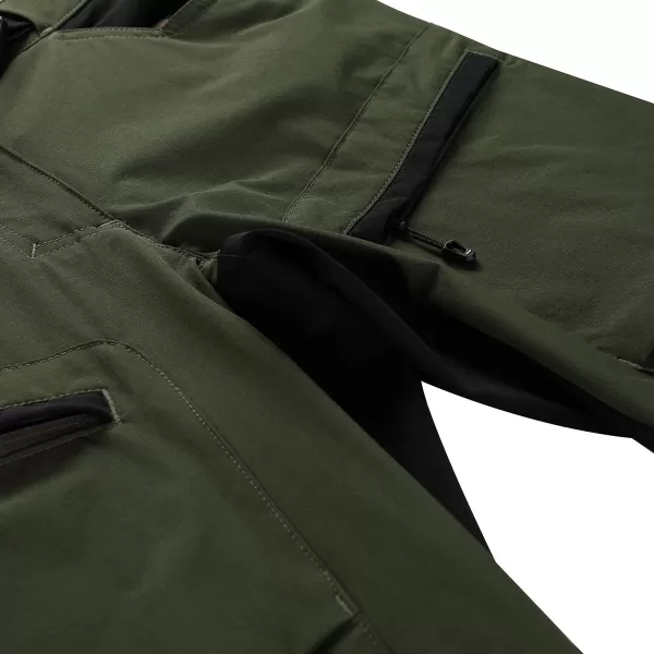  Női softshell nadrág ALPINE PRO AKANA 2 ZÖLD 