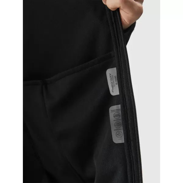 Férfi softshell dzseki 4F WSS25TSOFM324 MÉLYFEKETE 