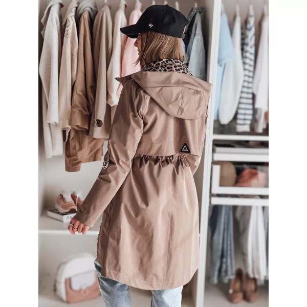  Női kabát DSTREET TY4873 KHAKI 