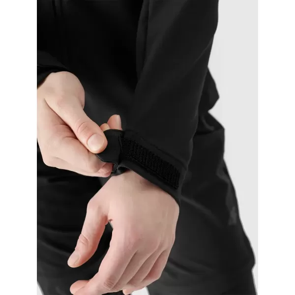  Női softshell dzseki 4F WSS25TSOFF315 MÉLYFEKETE 