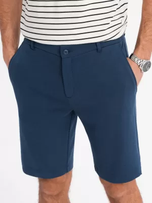 Rövidnadrág OMBRE OM-SRCS-0166 SÖTÉTKÉK