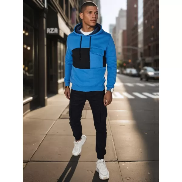  Férfi pulóver DSTREET BX5912 KÉK 