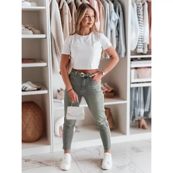  Hölgyek nadrágja DSTREET SLIMFIZ UY2494 KÉK 