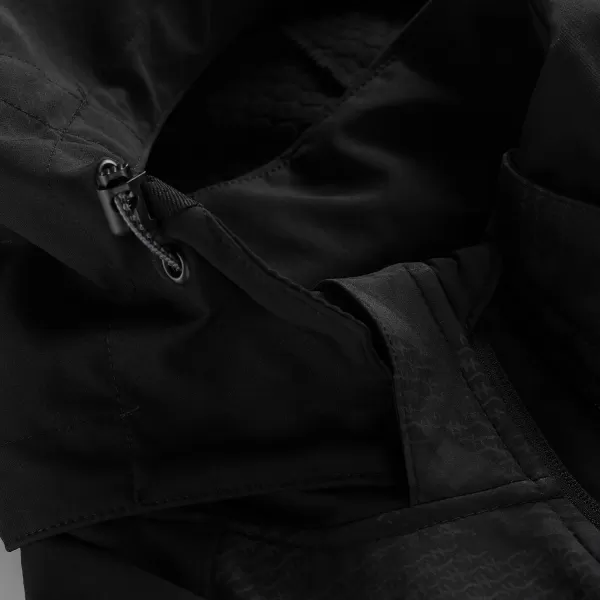  Férfi softshell dzseki ALPINE PRO HOOR FEKETE 