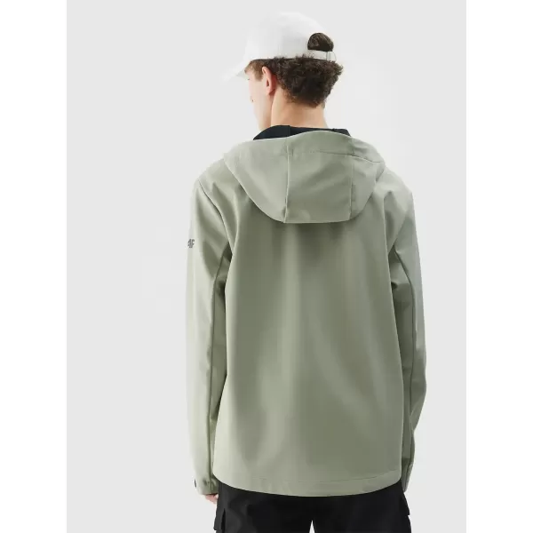  Férfi softshell dzseki 4F WSS25TSOFM324 OLAJBOGYÓ 