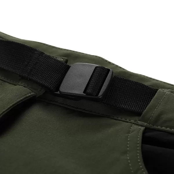  Női softshell nadrág ALPINE PRO AKANA 2 ZÖLD 