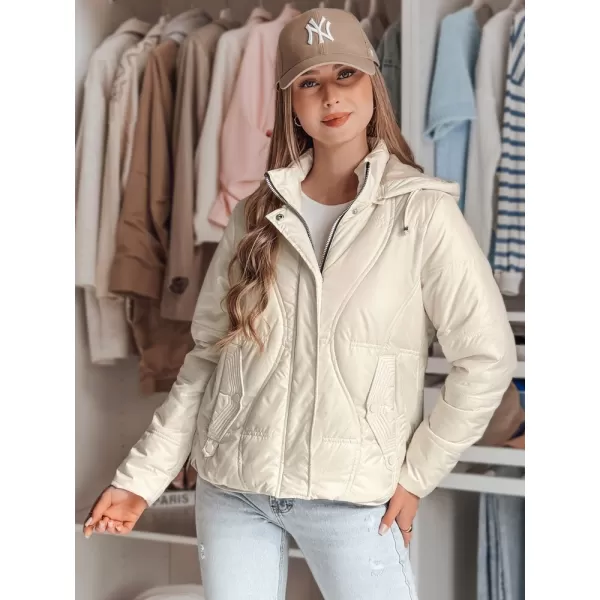  Női kabát DSTREET MARISSIA TY4850 FEHÉR 