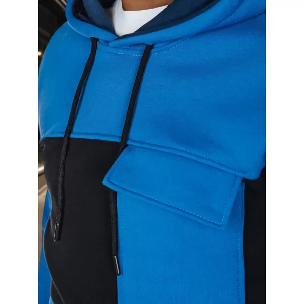  Férfi pulóver DSTREET BX5912 KÉK 