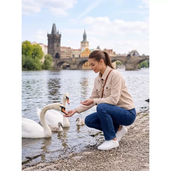  Női kabát ALTISPORT EVELINA KÖNNYŰ KRÉMES 