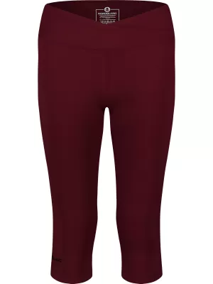 Női 3/4-es fitnesz leggings NORDBLANC NBSPL8037 BURGUNDIA