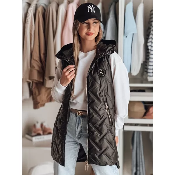  Női kabát DSTREET TY4883 FEKETE 