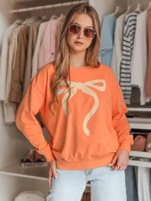Női pulóver DSTREET SOFTTIE BY1378 NARANCS