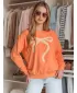 Női pulóver DSTREET SOFTTIE BY1378 NARANCS