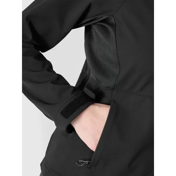  Női softshell dzseki 4F WSS25TSOFF315 MÉLYFEKETE 