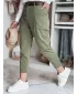 Hölgyek nadrágja DSTREET CHINOSKA UY2558 KHAKI
