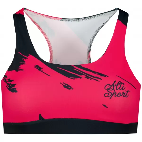  Női sport melltartó prémium ALTISPORT VOJ/ALW081POD01 RÓZSASZÍNŰ 