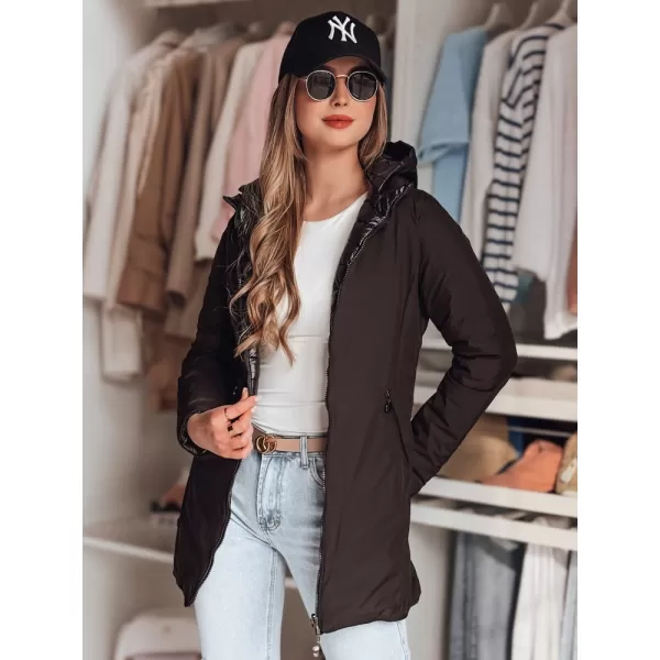  Női kabát DSTREET MOTOROMI TY4848 FEKETE 