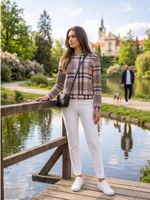 Női kabát ALTISPORT ELICE BÉZS