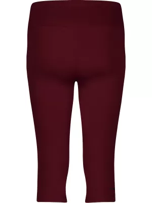 Női 3/4-es fitnesz leggings NORDBLANC NBSPL8037 BURGUNDIA