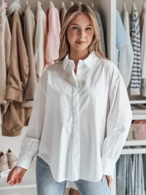 Ing DSTREET BLUOSIZE DY0457 FEHÉR