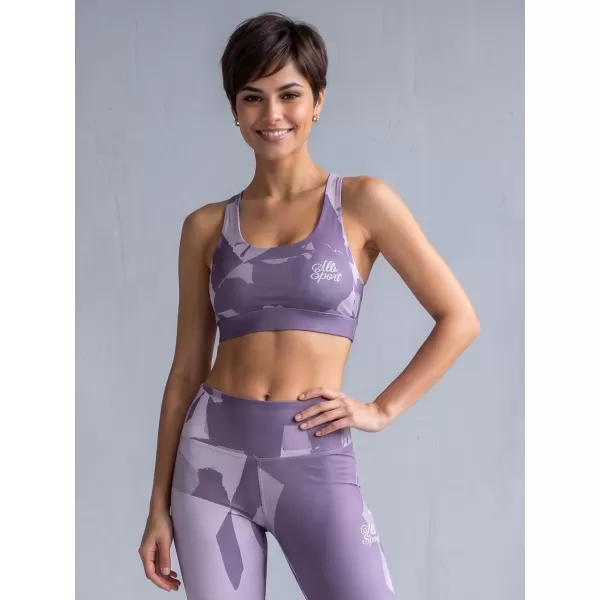  Női sport melltartó prémium ALTISPORT VOJ/ALW080POD01 SZÜRKE-ERŐSZAKOS 