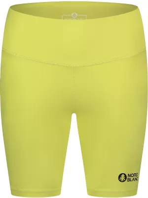 Női rövid fitness leggings NORDBLANC NBSPL8036 ZÖLD