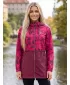 Kabát ALTISPORT ELANI BURGUNDIA