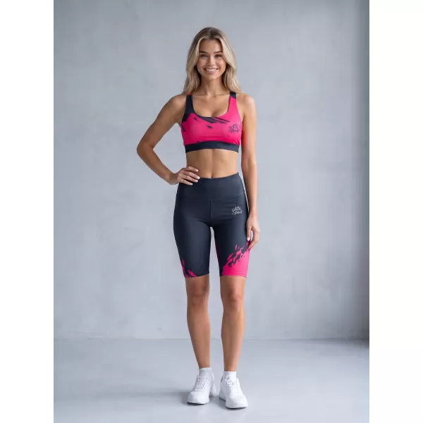  Női sport melltartó prémium ALTISPORT VOJ/ALW081POD01 RÓZSASZÍNŰ 