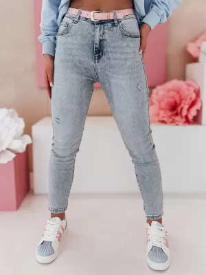 Hölgyek nadrágja DSTREET SKINNEX UY2476 KÉK