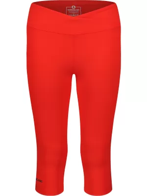 Női 3/4-es fitnesz leggings NORDBLANC NBSPL8037 NARANCSSÁRGA TINTA