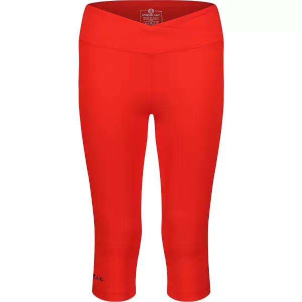  Női 3/4-es fitnesz leggings NORDBLANC NBSPL8037 NARANCSSÁRGA TINTA 