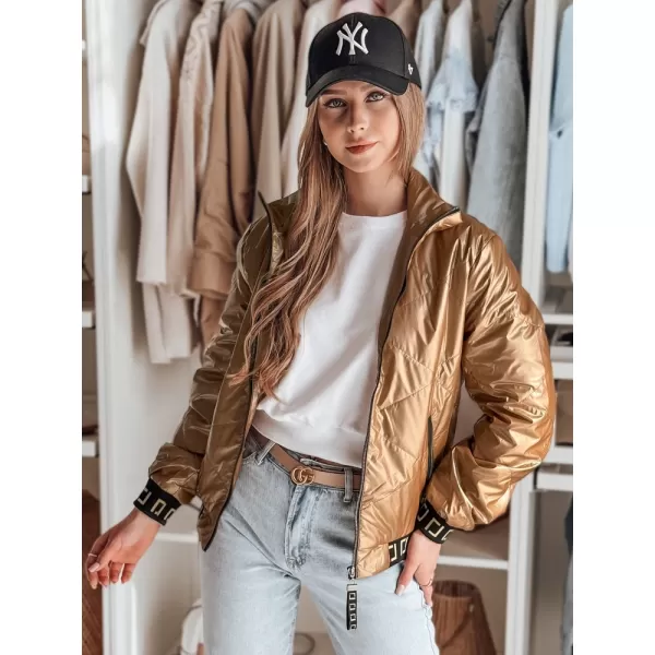  Női kabát DSTREET TY4784 BÉZS 