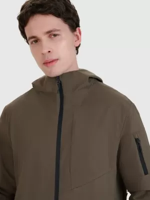 Kabát 4F WSS25TTJAM705 BARNA