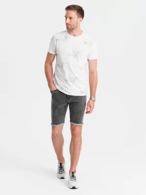 Rövidnadrág OMBRE OM-SRDS-0134 SZÜRKE