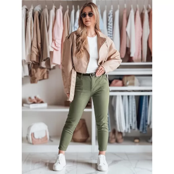  Hölgyek nadrágja DSTREET UY2547 KHAKI 