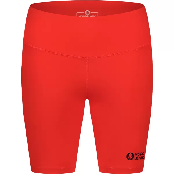  Női rövid fitness leggings NORDBLANC NBSPL8036 NARANCSSÁRGA TINTA 