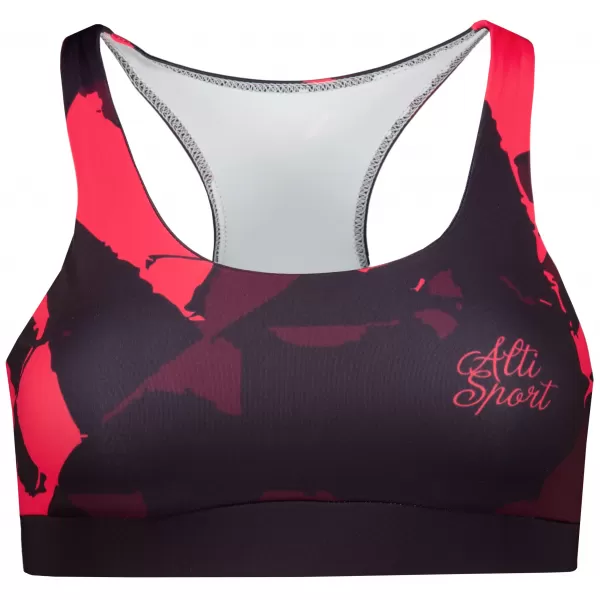 Női sport melltartó prémium ALTISPORT VOJ/ALW080POD01 BORVÖRÖS 