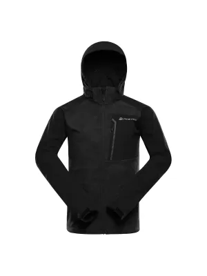 Férfi softshell dzseki ALPINE PRO HOOR FEKETE