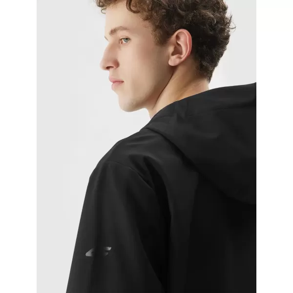  Férfi softshell dzseki 4F WSS25TSOFM324 MÉLYFEKETE 