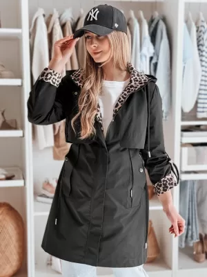 Női kabát DSTREET TY4871 FEKETE