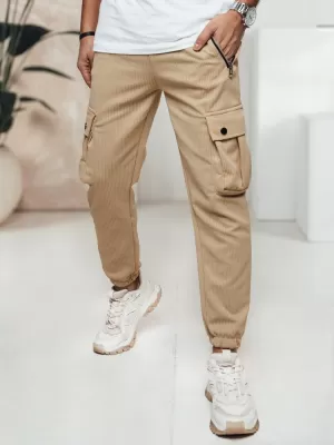 Nadrág DSTREET UX4464 KHAKI